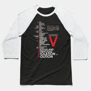 Vendetta Baseball T-Shirt